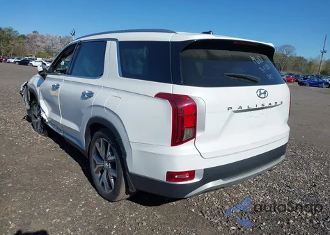 2022 Hyundai Palisade Sel из США, поврежденный, VIN KM8R3DHE3NU362227